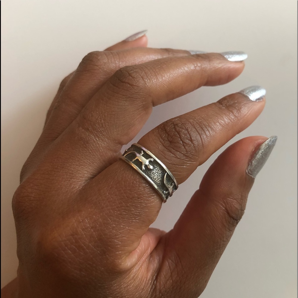 Silver 925 lizard ring - Picture 9 of 12